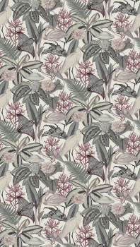 Vlies-Fototapete, grün, Vögel, Blätter, FW4061-5, Feature Walls, Decoprint