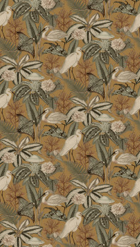 Vlies-Fototapete, braun, Vögel, Blätter, FW4061-6, Feature Walls, Decoprint