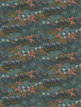 Vlies-Fototapete, blau, Blumen, FW4062-4, Feature Walls, Decoprint