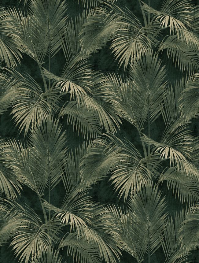 Vlies-Fototapete, grün, Palmen, Blätter, FW4034-3, Feature Walls, Decoprint