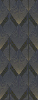 Geometrische Vlies-Fototapete, blau, FW4035-1, Feature Walls, Decoprint