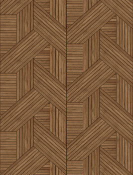 Vlies-Fototapete, braun, Holzimitat, Lamellen, FW4036-4, Feature Walls, Decoprint