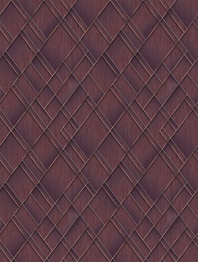 Geometrische Vlies-Fototapete, weinrot, FW4037-4, Feature Walls, Decoprint