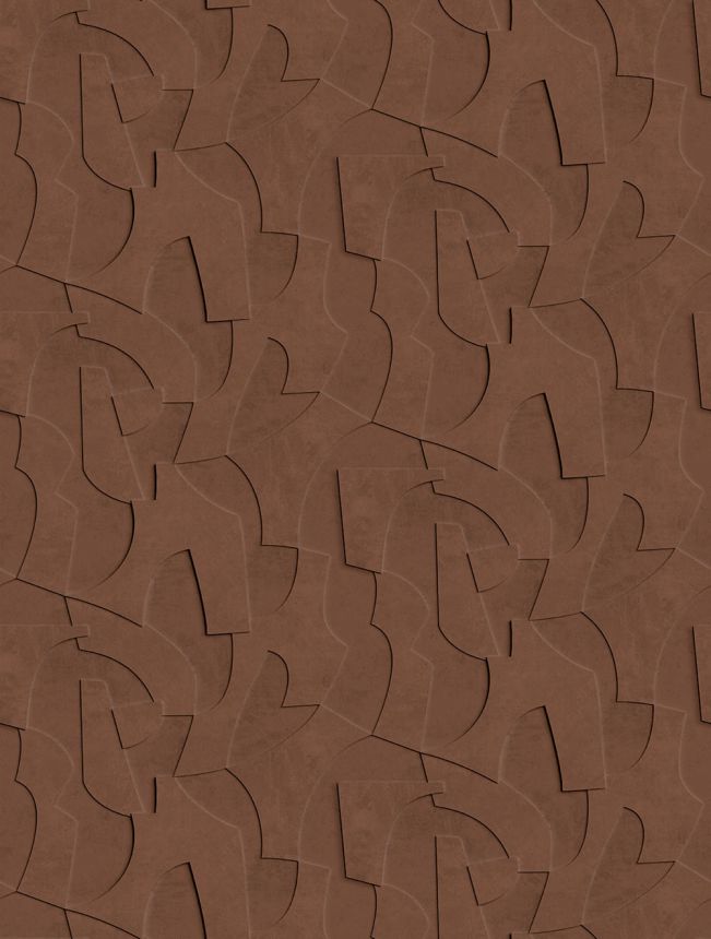 Geometrische Vlies-Fototapete, 3D, braun, FW4042-4, Feature Walls, Decoprint