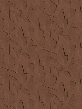 Geometrische Vlies-Fototapete, 3D, braun, FW4042-4, Feature Walls, Decoprint