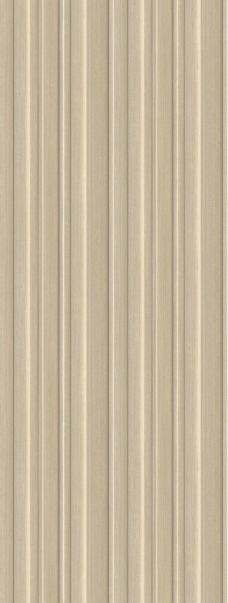 Vlies-Fototapete, 3D-Lamellen-Imitation, beige, FW4043-1, Feature Walls, Decoprint