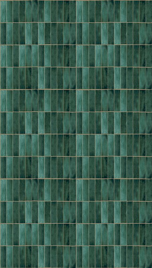 Vlies-Fototapete, Fliesen, grün, FW4045-1, Feature Walls, Decoprint