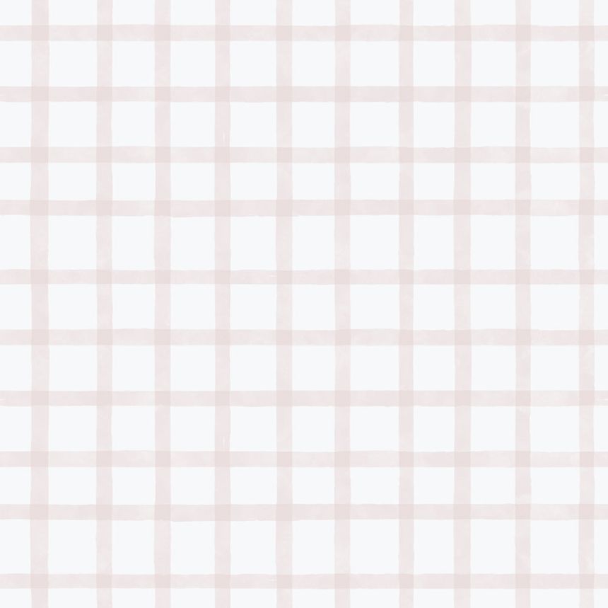 Geometrische Vliestapete, rosa, káro, 290-1, Enzo,  ICH Wallcoverings