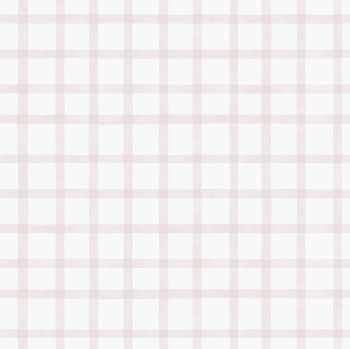 Geometrische Vliestapete, rosa, káro, 290-1, Enzo,  ICH Wallcoverings