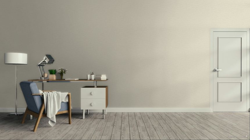 Vliestapete, beige, Stoffimitat, TJ1103, Finest Selection, Vavex