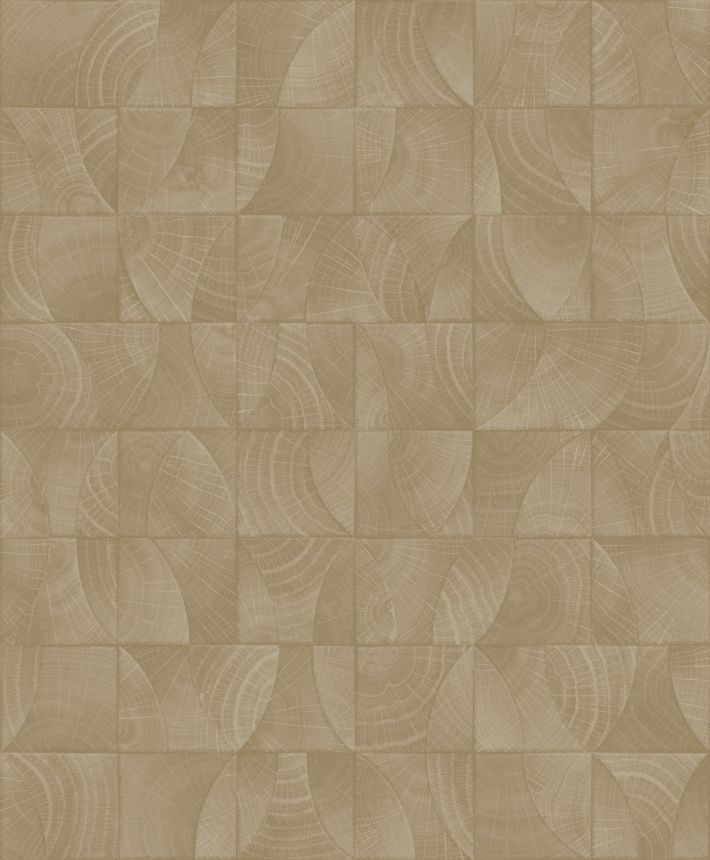 Luxuriöse Vliestapete, beige, Holzimitat, Z57734, Architexture 2,  Zambaiti Parati
