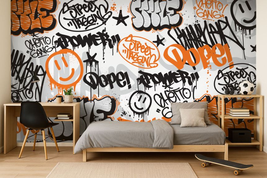 Vlies-Fototapete nach Maß, Graffiti, 10145, Vavex