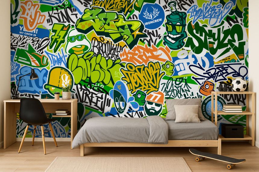 Vlies-Fototapete nach Maß, Graffiti, 10146, Vavex