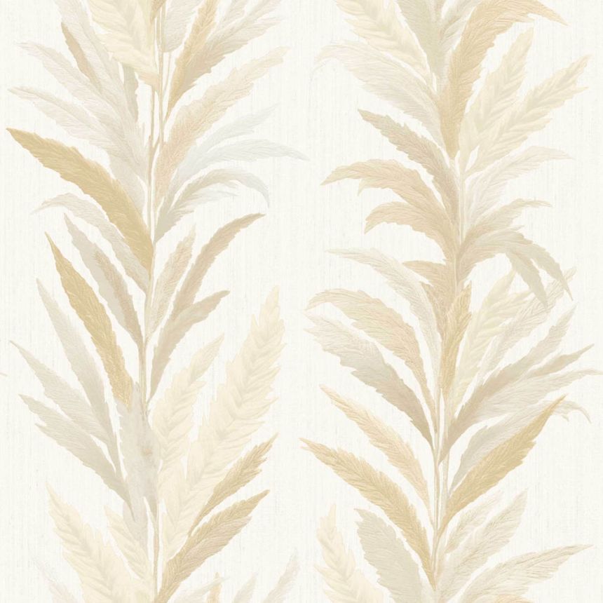 Tapete, creme-beige, Blätter, 35902, Ornamenta, Parato by Cristiana Masi