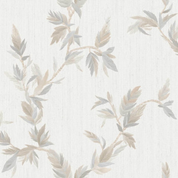 Tapete, cremefarben, Blätter, 35913, Ornamenta, Parato by Cristiana Masi