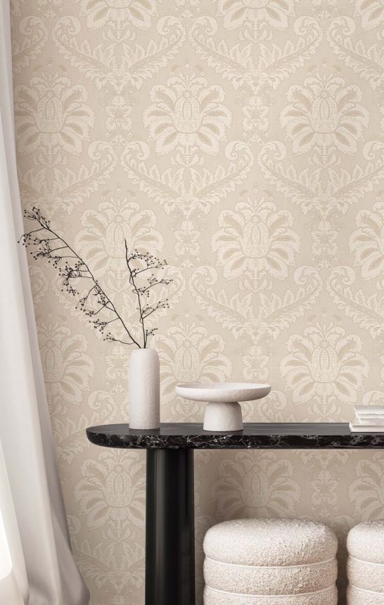 Tapete, beige, klassisch, 35924, Ornamenta, Parato by Cristiana Masi