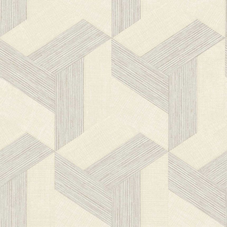 Vliestapete, geometrische, graubeige, 27501, Sintesi, Cristiana Masi by Parato