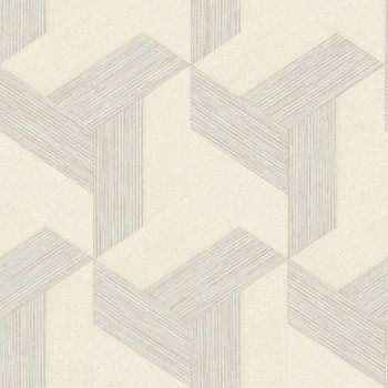 Vliestapete, geometrische, graubeige, 27501, Sintesi, Cristiana Masi by Parato
