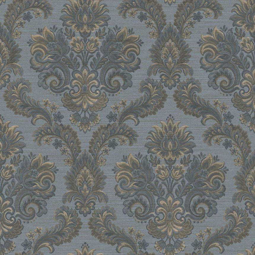 Tapete, blau, klassisch, 35946, Ornamenta, Parato by Cristiana Masi