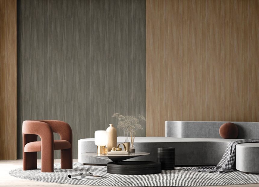 Vliestapete, Stoffimitation, beige, 27542, Sintesi, Cristiana Masi by Parato