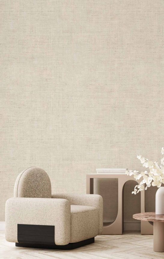 Vliestapete, Stoffimitation, beige, 27582, Sintesi, Cristiana Masi by Parato