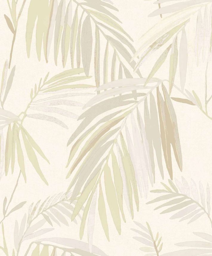 Tapete, beige, Blätter, 32401, Vitalis, Parato by Cristiana Masi