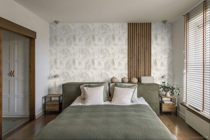 Tapete, grau-beige, Blätter, 32406, Vitalis, Parato by Cristiana Masi