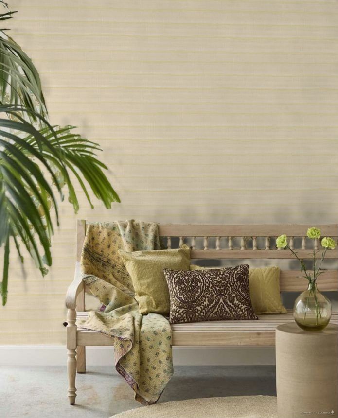 Tapete, beige, Streifen, 32432, Vitalis, Parato by Cristiana Masi