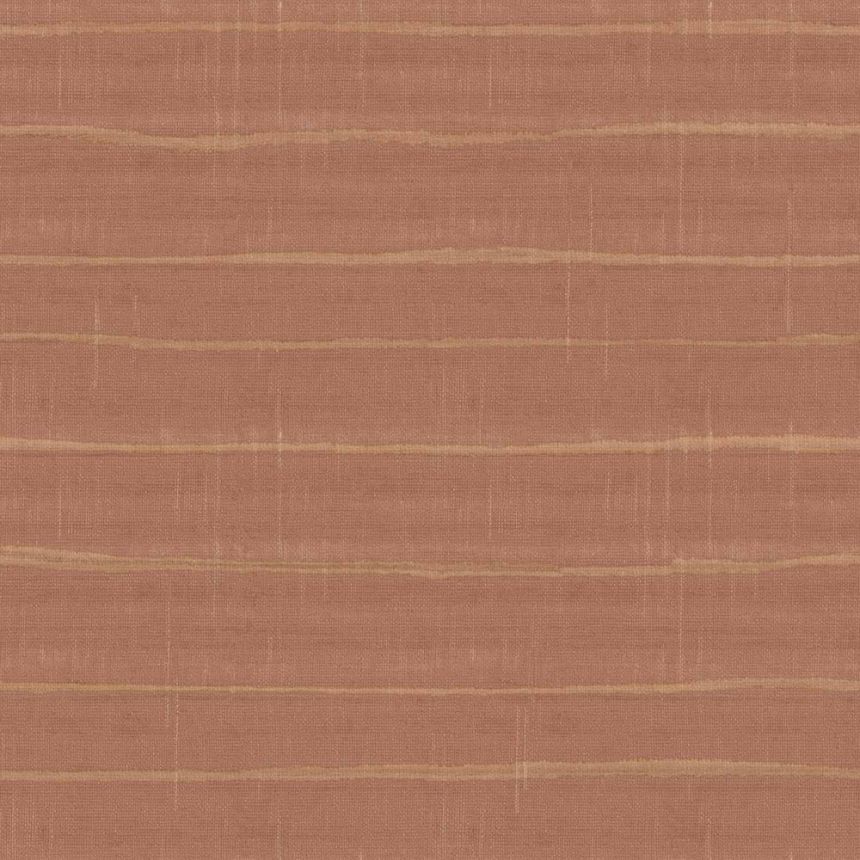 Tapete, braun-rot, Streifen, 32438, Vitalis, Parato by Cristiana Masi