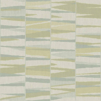 Geometrische Tapete, grün, 32445, Vitalis, Parato by Cristiana Masi