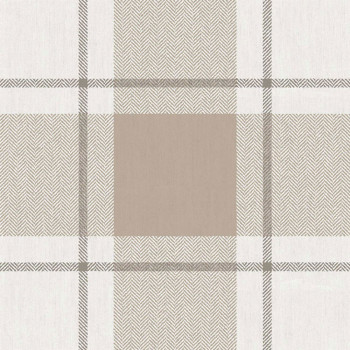 Tapete, grau-beige, Stoffoptik, 38401, Top Stripes, Parato by Cristiana Masi