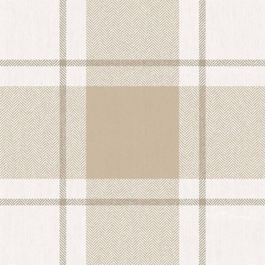 Tapete, beige, Stoffoptik, 38402, Top Stripes, Parato by Cristiana Masi
