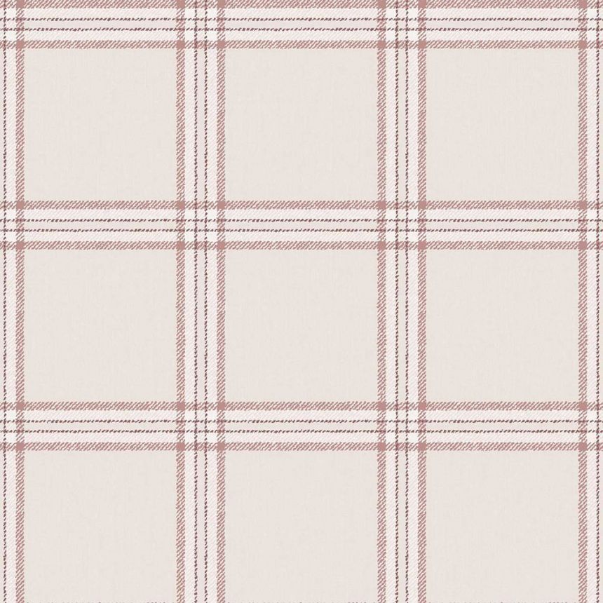 Tapete, rosa, Stoffoptik, 38414, Top Stripes, Parato by Cristiana Masi