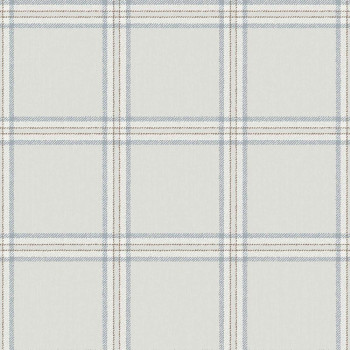 Tapete, grau-blau, Stoffoptik, 38415, Top Stripes, Parato by Cristiana Masi
