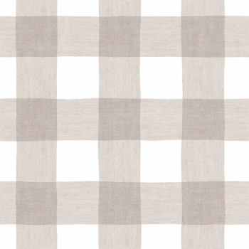 Tapete, grau-beige, Stoffoptik, 38431, Top Stripes, Parato by Cristiana Masi