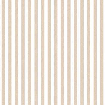 Tapete, beige, Stoffoptik, Streifen, 38436, Top Stripes, Parato by Cristiana Masi