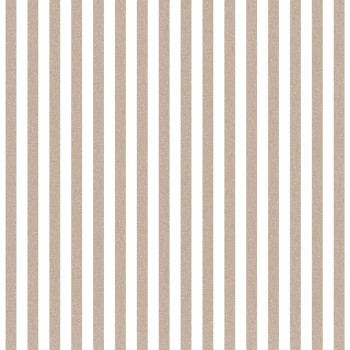 Tapete, braun, Stoffoptik, Streifen, 38437, Top Stripes, Parato by Cristiana Masi