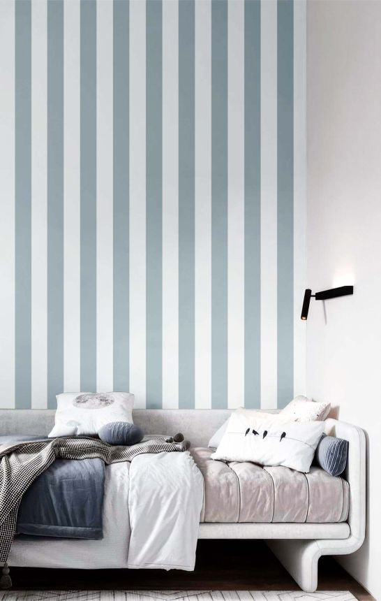 Tapete, blau, Streifen, 38446, Top Stripes, Parato by Cristiana Masi