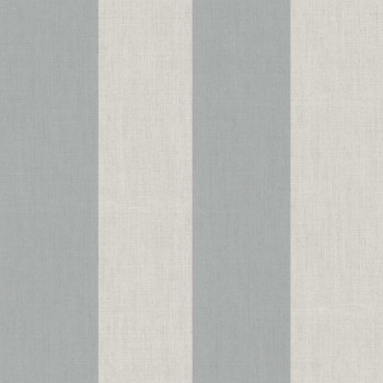 Tapete, grau-blau, Stoffoptik, Streifen, 38476, Top Stripes, Parato by Cristiana Masi