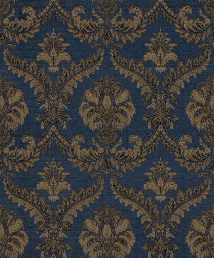 Vliestapete, blau-braun, Barockmuster, 23609, The Best Classic & Elegant, Cristiana Masi by Parato