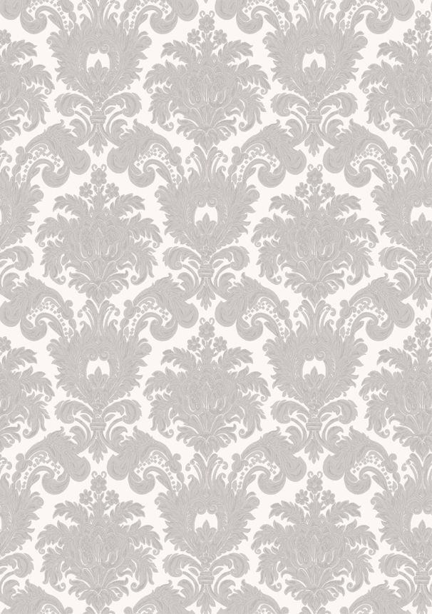 Vliestapete, grau-silber, Barockmuster, 23611, The Best Classic & Elegant, Cristiana Masi by Parato