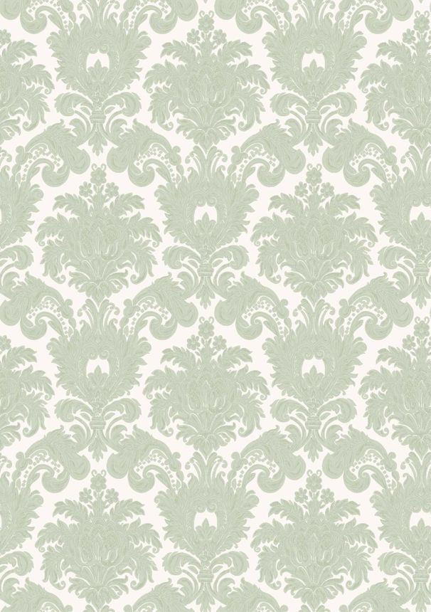 Vliestapete, grün, Barockmuster, 23615, The Best Classic & Elegant, Cristiana Masi by Parato