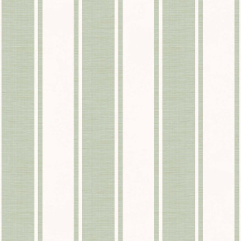 Vliestapete, creme-grün, Streifen, 23675, The Best Classic & Elegant, Cristiana Masi by Parato