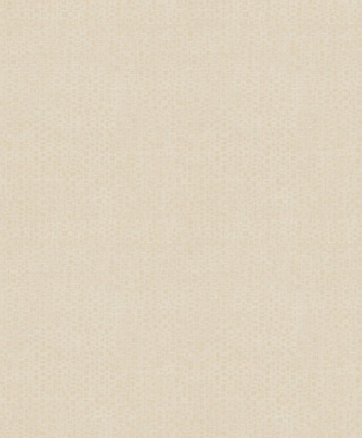 Vliestapete, beige, Stoffimitat, ROM301, Romance, Masureel