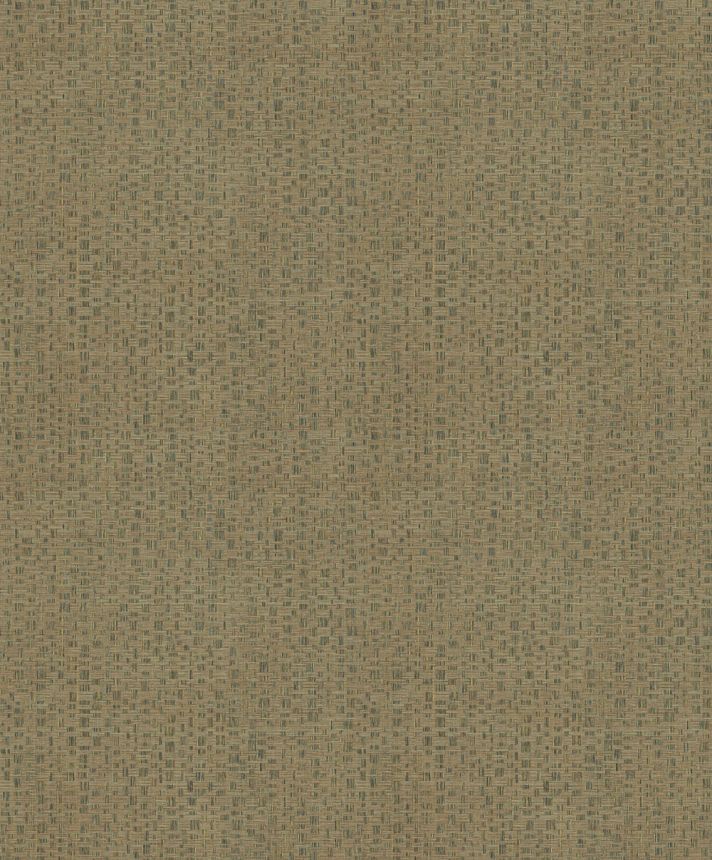 Vliestapete, braun-grau, Stoffimitat, ROM302, Romance, Masureel