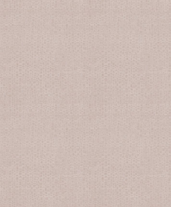Vliestapete, beige-rosa, Stoffimitat, ROM304, Romance, Masureel