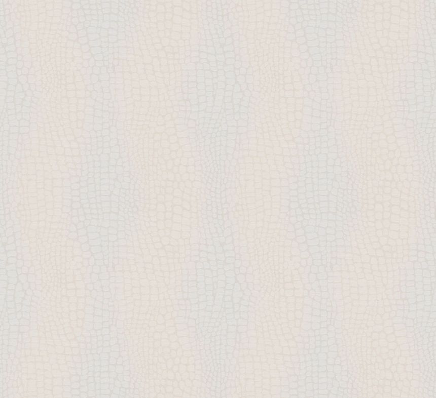 Tapete, cremefarben, Lederoptik, ZON301, Amazone, Masureel