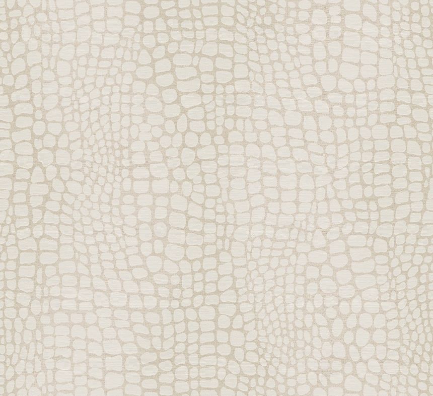 Tapete, gold-creme, Lederoptik, ZON303, Amazone, Masureel