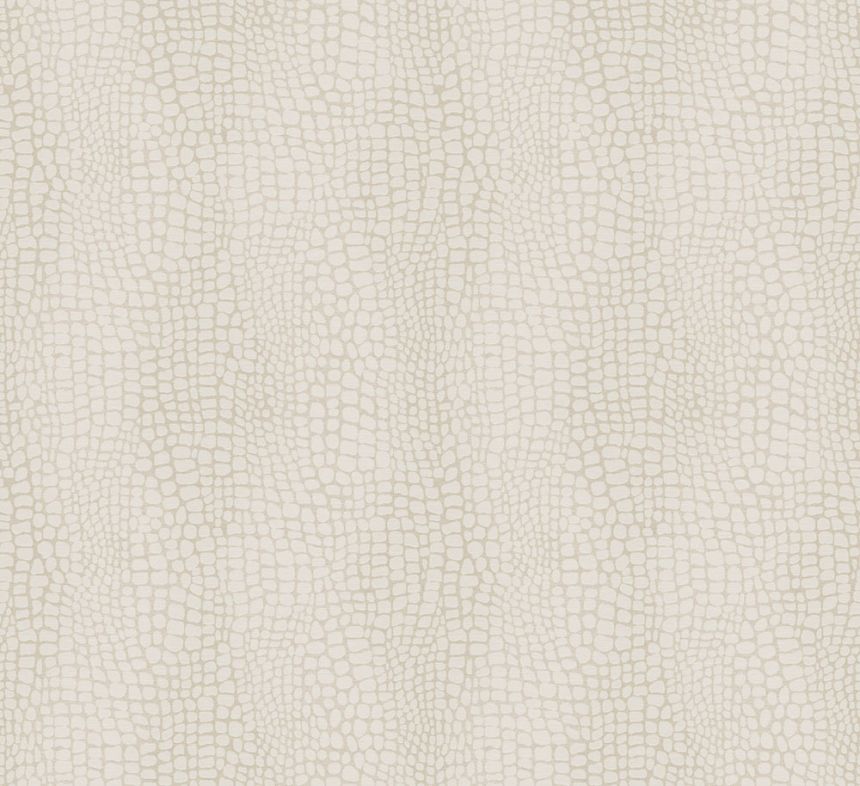 Tapete, gold-creme, Lederoptik, ZON303, Amazone, Masureel
