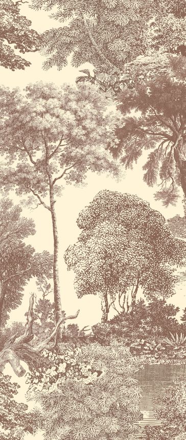 Fototapete, braun, Wald, Bäume, DGSAL1042-260, Amazone, Masureel
